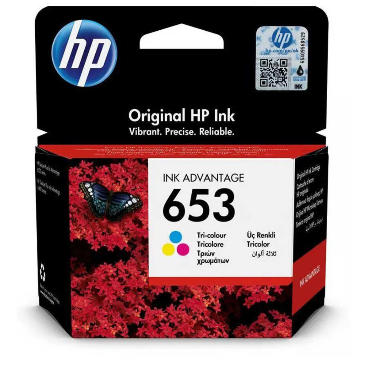 HP 653 3YM74AE Renkli Orijinal Kartuş