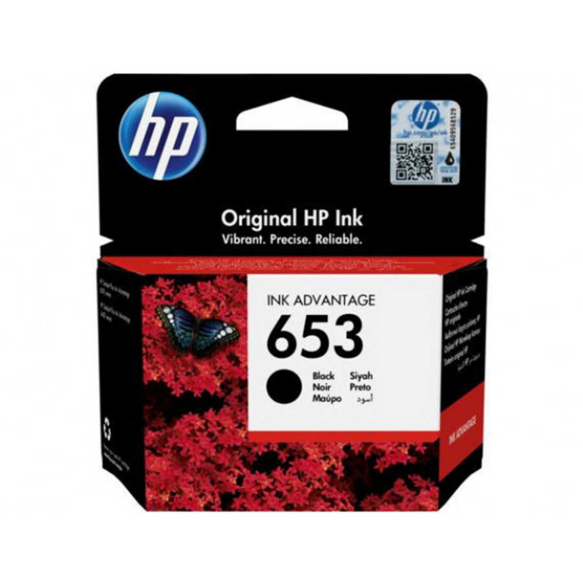 HP 653 3YM75AE Siyah Orijinal Kartuş